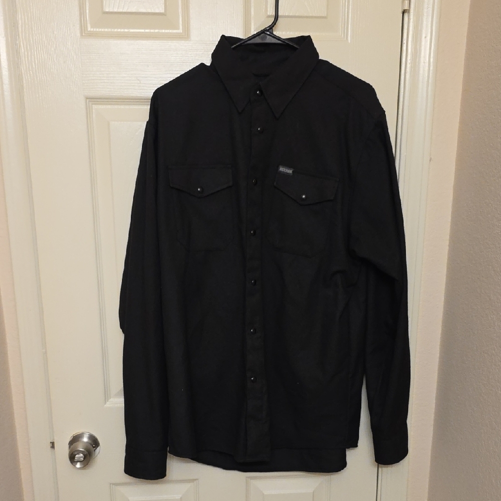 DIXXON Black Shirt Jacket